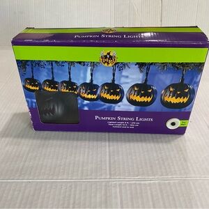 Spirit Halloween Blinking Black Jack O Lantern Lights